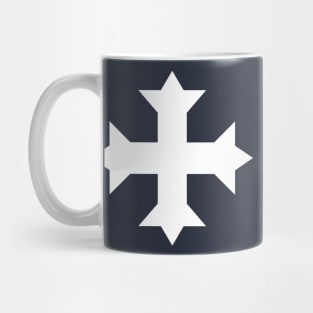 Coptic cross (white) Mug